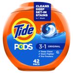 Tide Original Scent Laundry Detergent Pod 42 pk