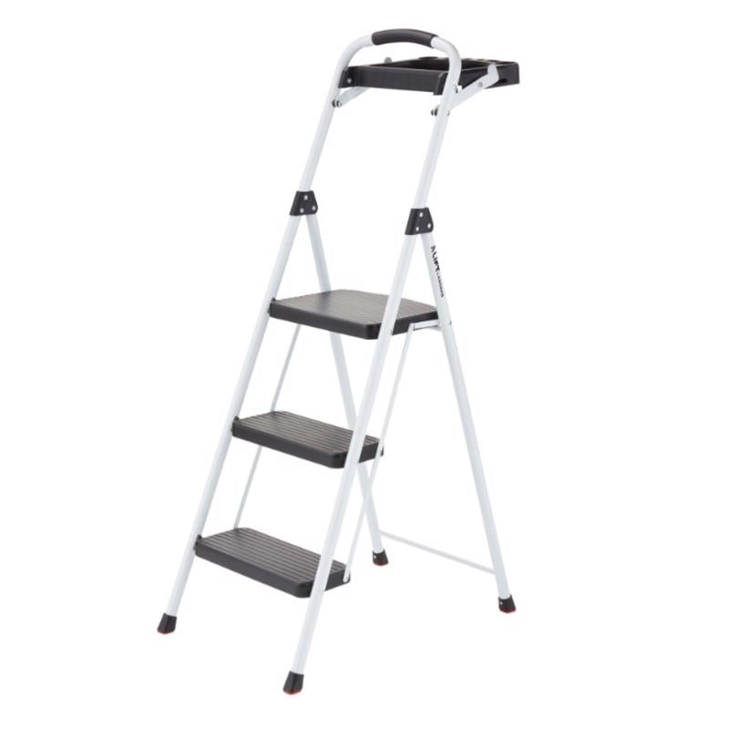 Lift Ladders 4.28 ft. H Steel Step Ladder Type II 225 lb. capacity