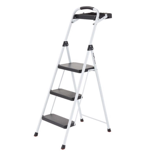 Lift Ladders 4.28 ft. H Steel Step Ladder Type II 225 lb. capacity