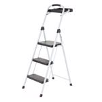 Lift Ladders 4.28 ft. H Steel Step Ladder Type II 225 lb. capacity