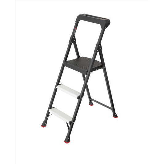 Lift Ladders 3.94 ft. H Steel Step Ladder Type IA 300 lb. capacity