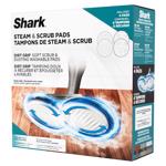 Shark 7.63 in. D Aluminum/Microfiber Cleaner Floor Pad White/Grey