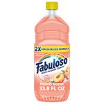 Fabuloso Peach Scent Concentrated All Purpose Cleaner Liquid 33.8 oz