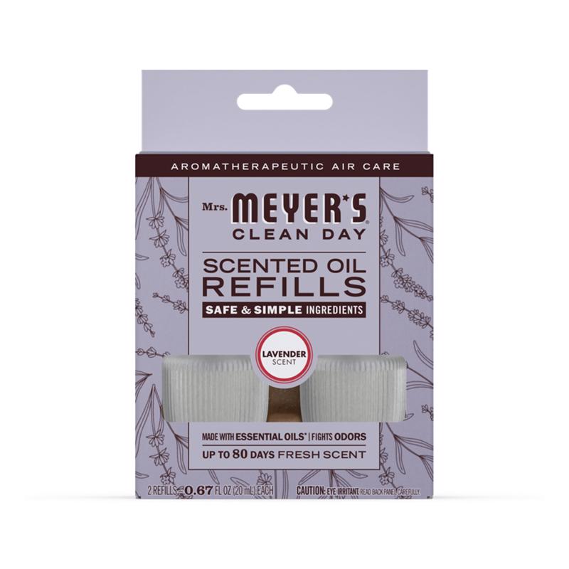 Mrs. Meyer's Clean Day Lavender Scent Air Freshener Oil Refill 0.67 oz Liquid 1 pk