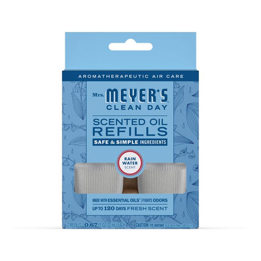 Mrs. Meyer's Clean Day Rain Water Scent Air Freshener Oil Refill 0.67 oz Liquid 1 pk