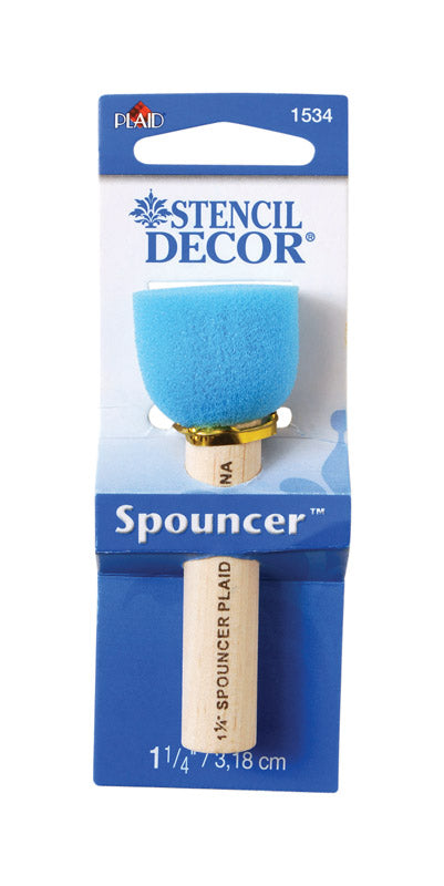 Plaid FolkArt 1-1/4 in. W Blue Foam Applicators