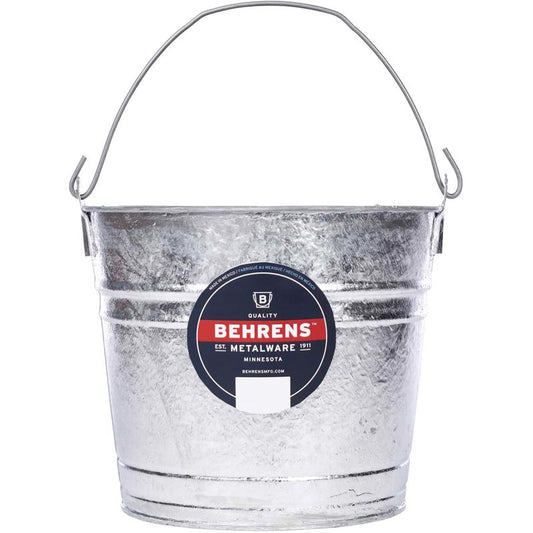 Behrens 10 qt Pail Silver