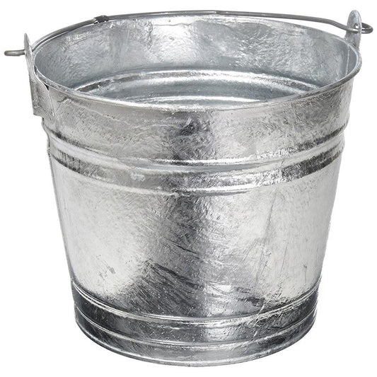 Behrens 14 qt Galvanized Pail Silver