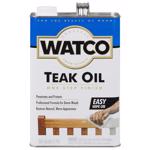 WATCO Transparent Satin Teak Oil-Based Teak Oil 1 gal