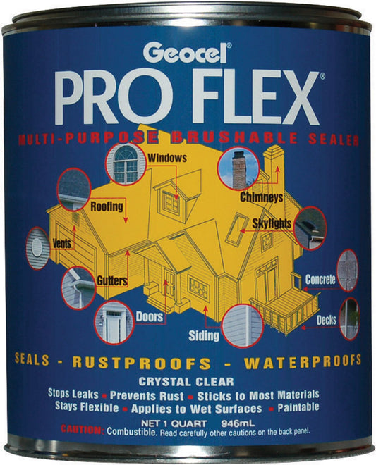 Geocel Pro Flex Clear Tripolymer Sealant 1 qt