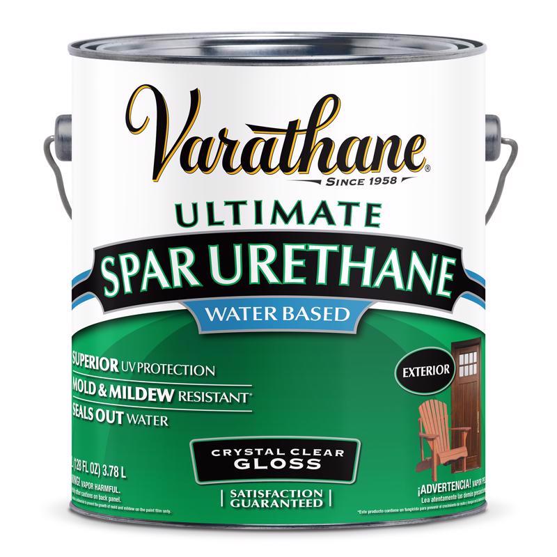Varathane Ultimate Gloss Clear Water-Based Spar Urethane 1 gal
