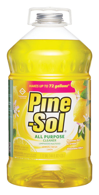 Pine-Sol Lemon Scent All Purpose Cleaner Liquid 144 oz
