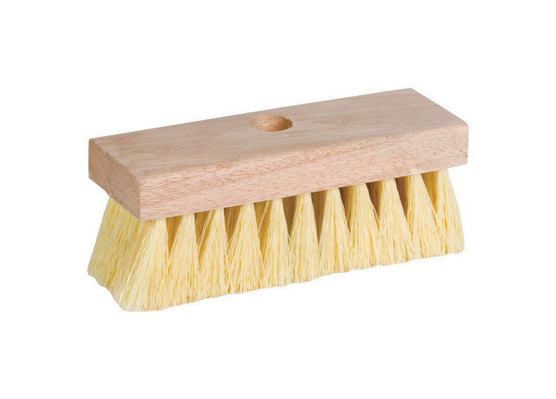 DQB 7 in. W Wood Handle Roof Brush