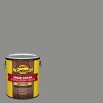 Cabot Solid Color Acrylic Stain & Sealer Solid Driftwood Gray Acrylic Deck Stain 1 gal