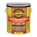 Cabot Semi-Transparent Semi-Transparent Satin Neutral Base Stain and Sealer 1 gal