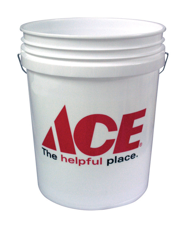 Ace White 5 gal Bucket
