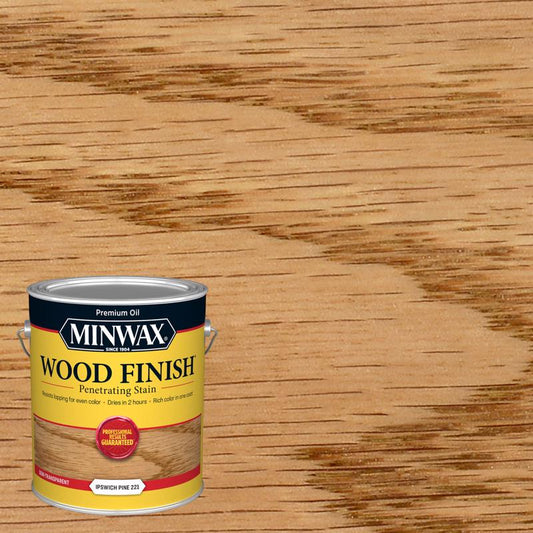 Minwax Wood Finish Semi-Transparent Ipswich Pine Oil-Based Penetrating Wood Stain 1 gal