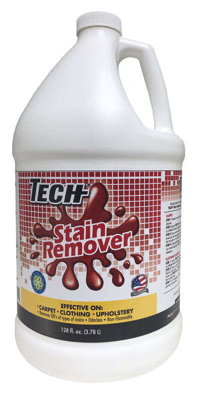 Tech No Scent Stain Remover 128 oz Liquid