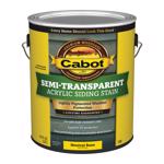 Cabot Semi-Transparent Acrylic Semi-Transparent Tintable Neutral Base Siding Stain 1 gal