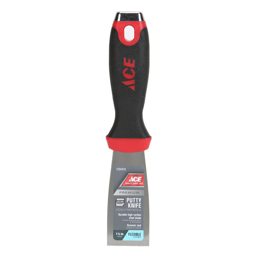 Ace 1.5 in. W High-Carbon Steel Flexible Putty Knife