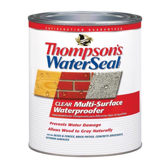 Thompson's WaterSeal Clear Water-Based Multi-Surface Waterproofer 1 qt