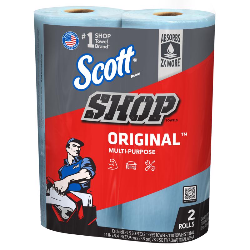 Scott Original Paper Shop Towels 9.4 in. W X 11 in. L 2 pk