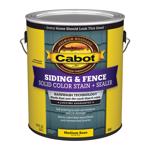 Cabot Siding & Fence Solid Tintable Medium Base Stain and Sealer 1 gal