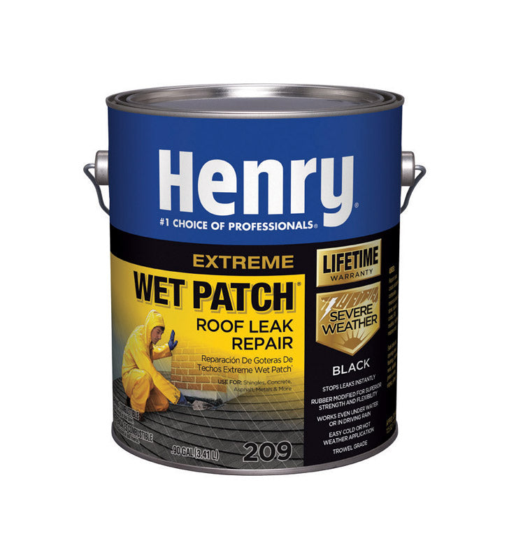 Henry Gloss Black Asphalt All-Weather Roof Cement 0.9 gal
