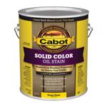 Cabot Solid Color Oil Solid Tintable Deep Base Deep Base Alkyd Deck Stain 1 gal