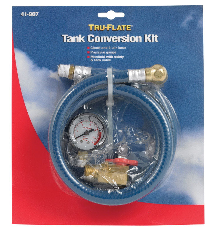 Tru-Flate Brass Tank Valve 4 in. Female 1 pc