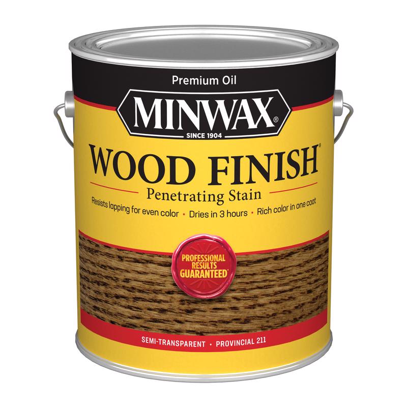 Minwax Wood Finish Semi-Transparent Provincial Oil-Based Penetrating Stain 1 gal
