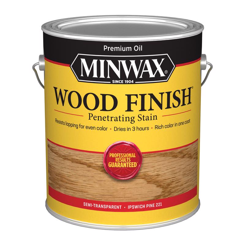 Minwax Wood Finish Semi-Transparent Ipswich Pine Oil-Based Penetrating Stain 1 gal