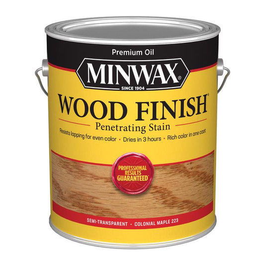 Minwax Wood Finish Semi-Transparent Colonial Maple Oil-Based Penetrating Stain 1 gal