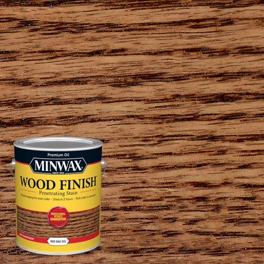 Minwax Wood Finish Semi-Transparent Red Oak Oil-Based Penetrating Stain 1 gal