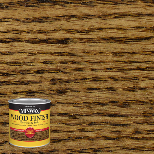 Minwax Wood Finish Semi-Transparent Provincial Oil-Based Penetrating Wood Stain 1/2 pt