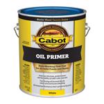 Cabot Oil Primer Low VOC White Solvent-Based Alkyd Primer 1 gal