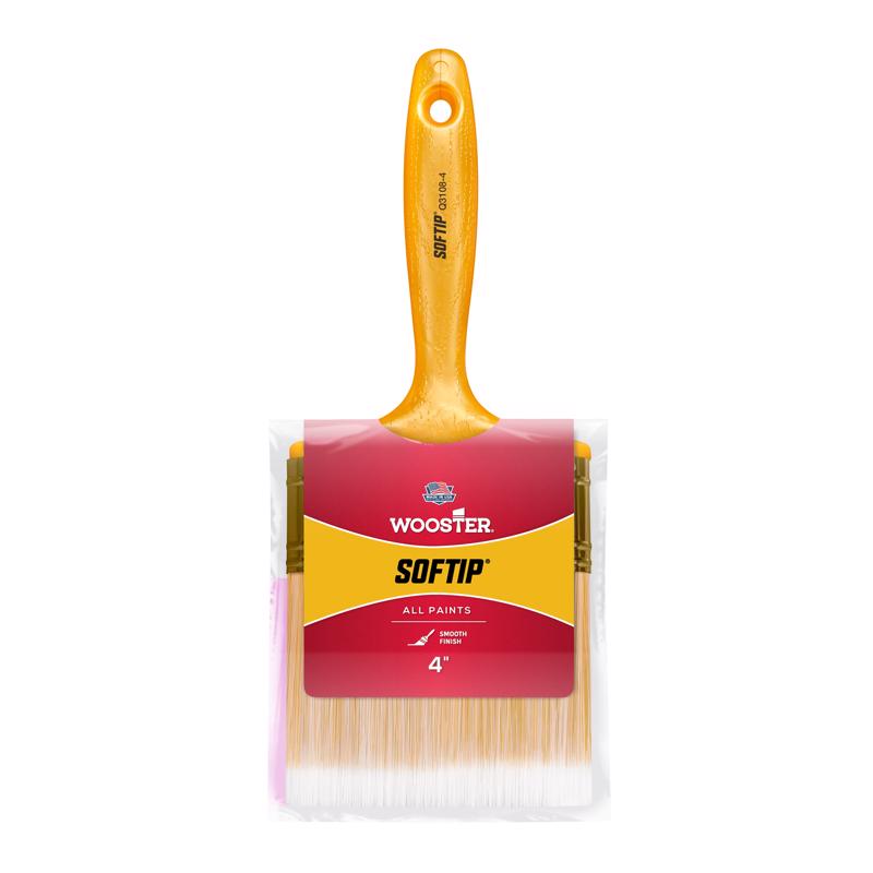 Wooster Softip 4 in. Flat Paint Brush