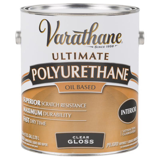 Varathane Ultimate Gloss Clear Oil-Based Polyurethane 1 gal