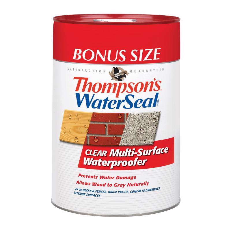 Thompson's WaterSeal Clear Water-Based Multi-Surface Waterproofer 6 gal