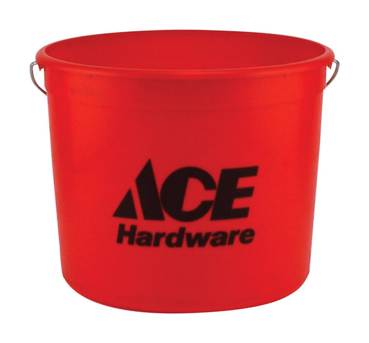 Ace Red 10 qt Bucket
