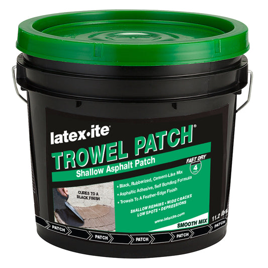 Latex-Ite Trowel Patch Black Asphalt Patch 1 gal