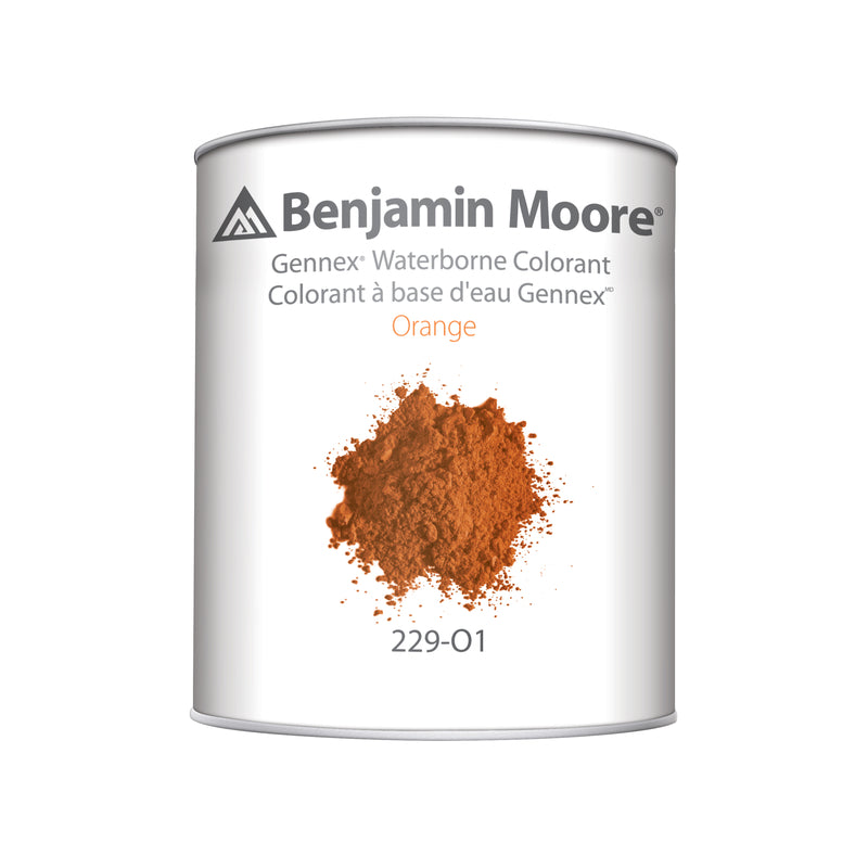 Benjamin Moore Orange Paint Colorant 1 qt