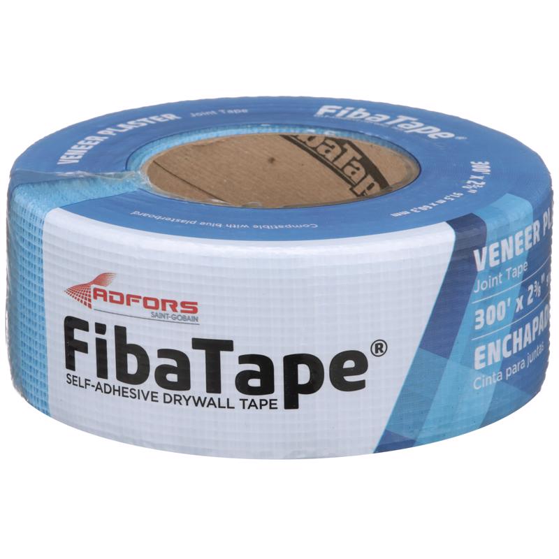 Saint-Gobain ADFORS FibaTape 300 ft. L X 2-1/2 in. W Fiberglass Mesh Blue Self Adhesive Veneer Plast