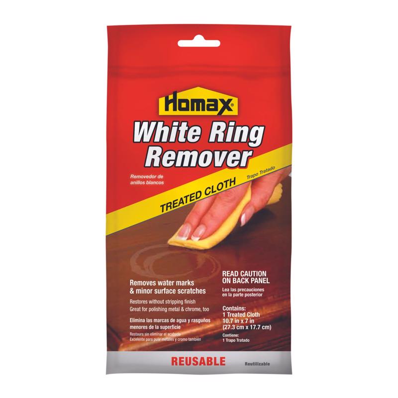 Homax No Scent White Ring Remover 1 pk Wipes