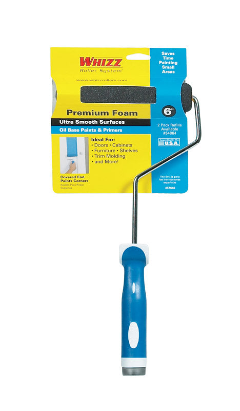 Whizz 6 in. W Trim Paint Roller Frame and Cover Threaded End