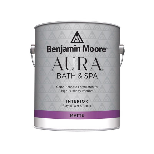 Benjamin Moore Aura Bath & Spa Matte Base 3 Paint Interior 1 gal