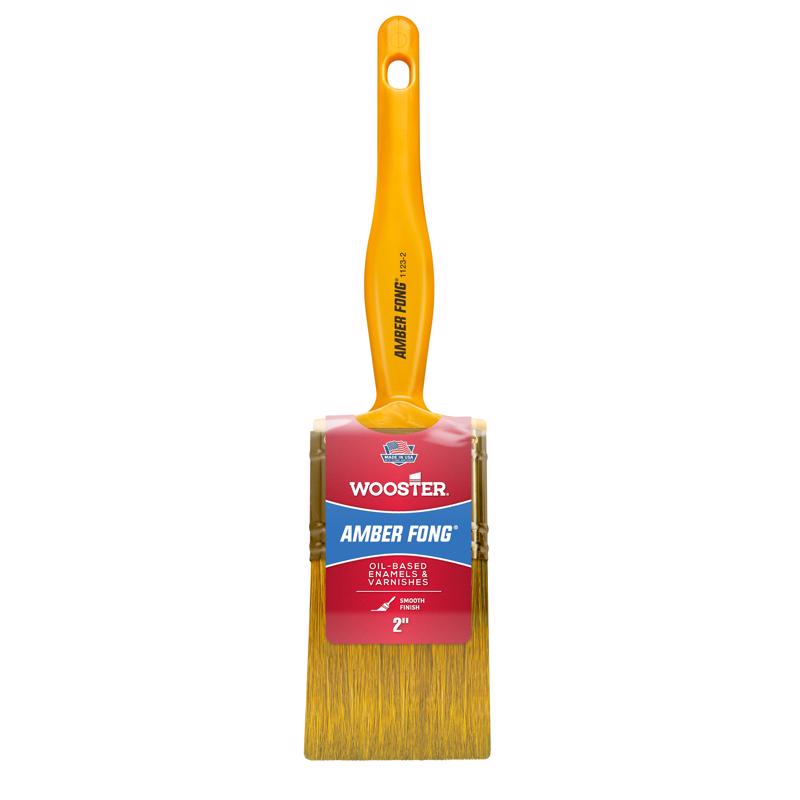 Wooster Amber Fong 2 in. Flat Paint Brush