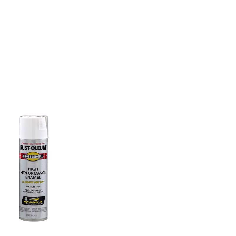 Rust-Oleum Professional Flat White Spray Paint 15 oz