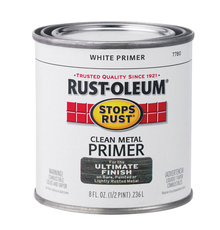 Rust-Oleum Stops Rust White Flat Oil-Based Alkyd Primer 0.5 pt