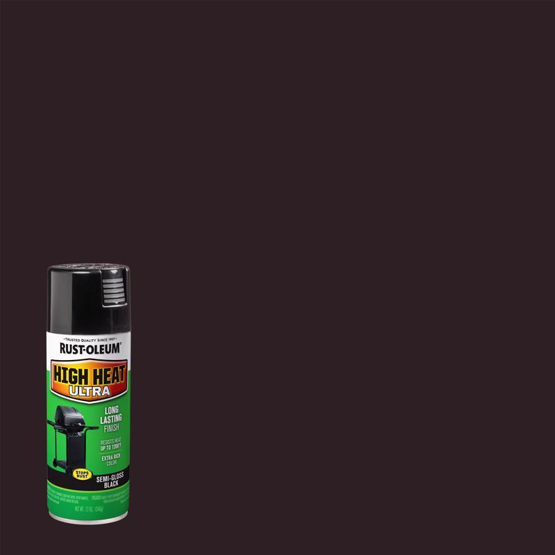 Rust-Oleum Specialty Semi-Gloss Black Ultra High Heat Spray 12 oz